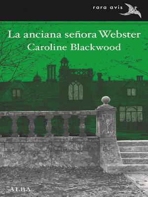 cover image of La anciana señora Webster